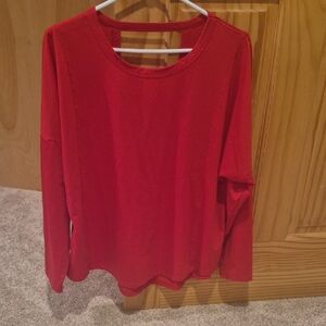 All in Motion Scarlet Activewear Top